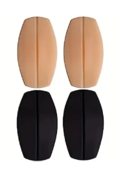 Hudfarvet Silikone skulderpuder