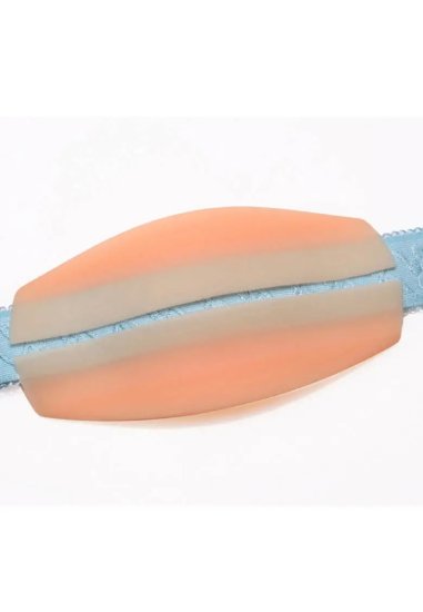 Hudfarvet Silikone skulderpuder