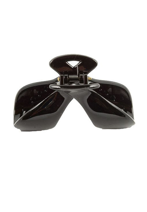 Haj hårklemme i sort