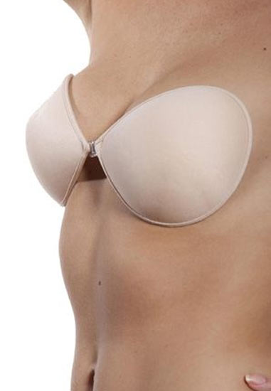 Unbra klister silicone BH i stof, A-D Skål