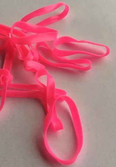 Super gode hårelastikker - findes i forkellige farver