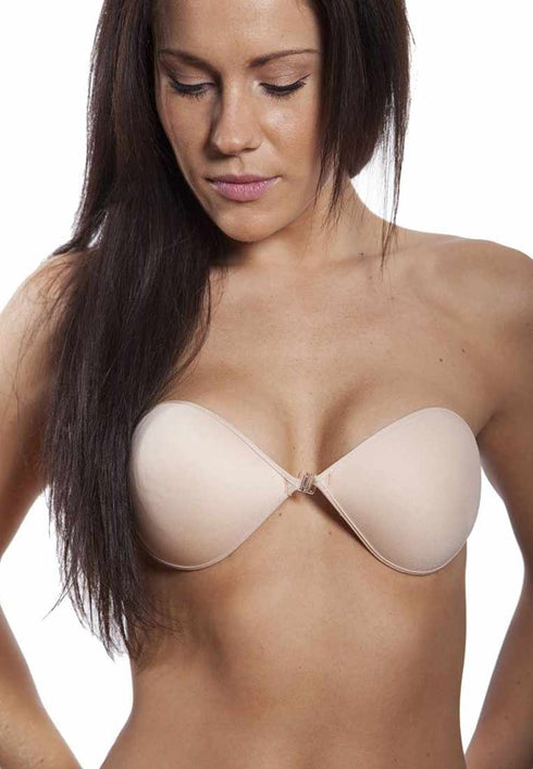 Unbra klister silicone BH i stof, A-D Skål